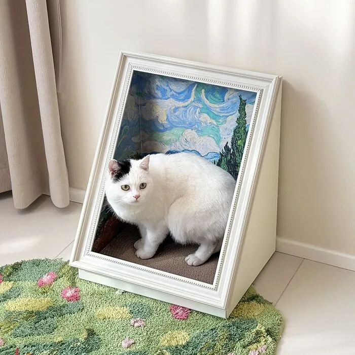 Your Cat Just Became The Main Exhibit Thanks To This <a Style="Display:inline;" Href="Https://Www.amazon.com/Petkaray-Scratching-Painting-Scratcher-Replaceable/Dp/B0dqpl25zd?crid=114anyshm2x2t&dib=eyj2ijoimsj9.kf0st86eryxakzrvqx6l6ii6ry12qtpt5uqomlptivkpxkfdgh_mxhwgodbl_ntnv53l5fu7-Tsfv6adotbhfipbp0xrbnp9qcsaexnbbx3muagx1w4nuf6wpsahr-0g5b1vck6saxhcleqa1sa6pw4h6qzmeq50axdexj2xbwa0ygnj871dl-Cauxgkmxhhv60u_jb1cn6xbkr8brma0sf9qxras1fn4rwnhhmmunyfddreks4mv6chowikicit0jyqt3ou9shzynymrzzi4cneuagibzkigoqyjatkiio.bkcv2nyzsjbpzaelfwv-Tsivpv0fkx6rz-Fuvyrqstu&dib_tag=se&keywords=painting%2bcat%2bbed&qid=1744361600&sprefix=painting%2bcat%2bbe%2caps%2c212&sr=8-6&th=1&linkcode=ll1&tag=bpmoose-20&linkid=6d2d8a9fb30a3fdd6de798f0df144166&language=en_us&ref_=as_li_ss_tl" Target="_blank"><span Style="Font: Inherit; Color: #d74b1f;"> Gallery Painting Cat Bed </Span> And Honestly, Critics Are Calling It “A Purrfect Blend Of Fur And Fine Art”
