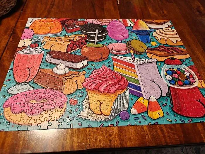 A <a Style="Display:inline;" Href="Https://Www.amazon.com/Ceaco-Things-Cheeks-Jigsaw-Puzzle/Dp/B0btzx7pvg?ie=utf8&linkcode=ll1&tag=bpcow-20&linkid=eb8d2aa4e7d5662d2dbd22132b50141e&language=en_us&ref_=as_li_ss_tl" Target="_blank"><span Style="Font:inherit;color:#d74b1f;"> "Butts On Things" Puzzle</Span> Is The Perfect Gift For The Mom With A Cheeky Sense Of Humor And A Love For Putting Things Together