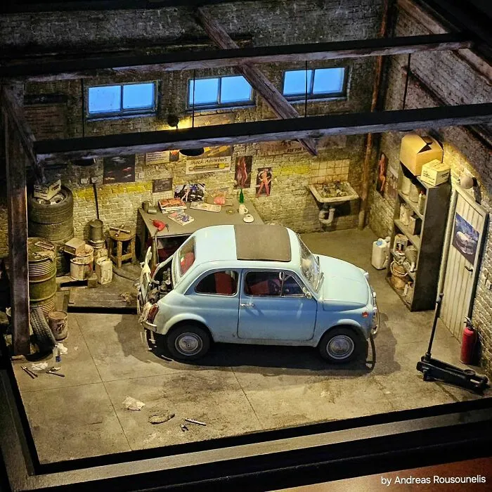 Realistic Miniature Diorama By Andreas Rousounelis