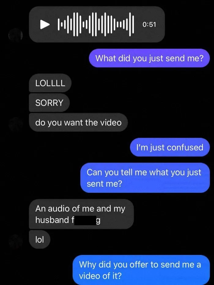 Just Remembered This Old Screenshot (For Context Gray Is My Ex Girlfriend We Hadn’t Dated For 3-4 Months And Then This Happened