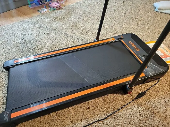 <a style="display:inline;" href="https://www.amazon.com/UREVO-Folding-Treadmill-Walking-Capacity/dp/B0CFQRJ14Q?ie=UTF8&th=1&linkCode=ll1&tag=bppig-20&linkId=6998d0df8f1b63a04eba9c5a8a90bf12&language=en_US&ref_=as_li_ss_tl " target="_blank"> "I got the <span Style="Font:inherit;color:#d74b1f;"> Revo</Span>. It has been working pretty good." - <span Style="Font:inherit;color:#808080">Astrex72</Span>