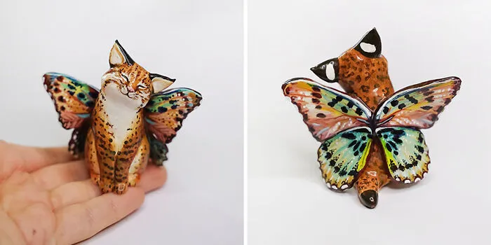 Artist Creates Adorable Animal Figurines, Here Are 48 Of Her Best Ones