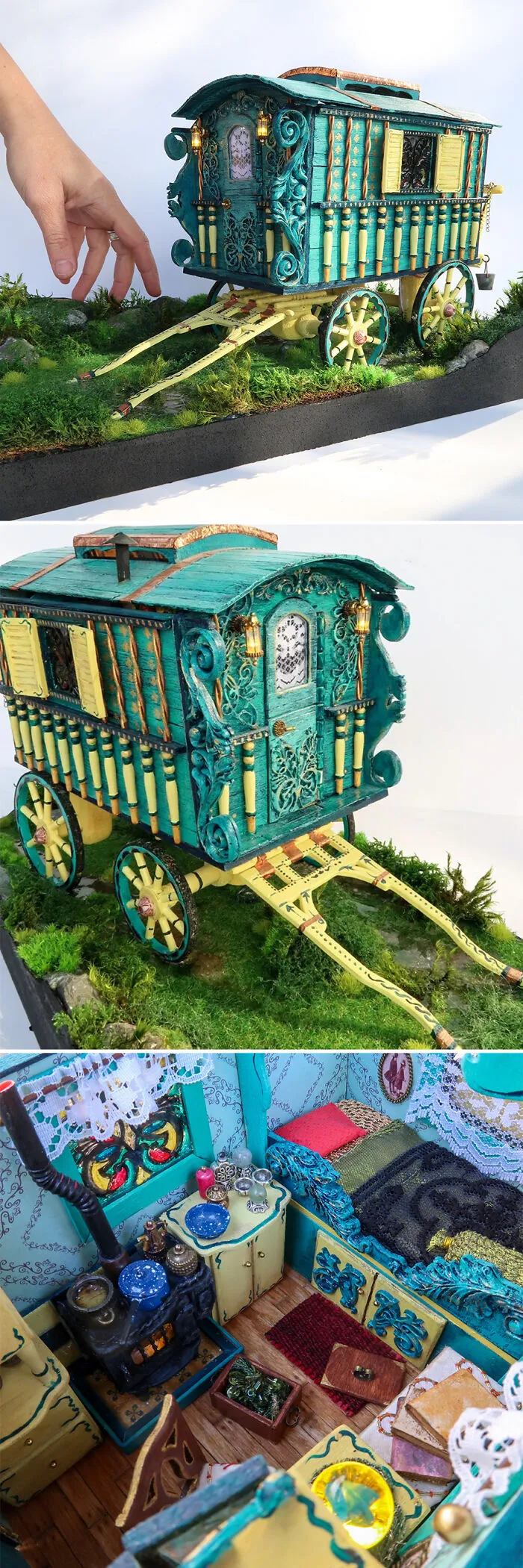 30 Mesmerizing Miniatures By Tamar Cohen That Let You Step Into Tiny Worlds
