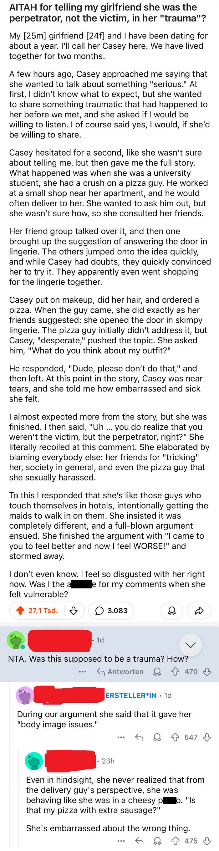 Girl, Stop With The Victim Mentality And Take The Responsibility For What You Did!