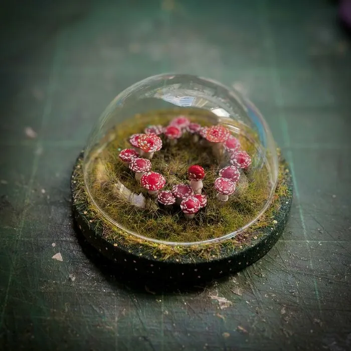 Artist Builds Fantastical Dioramas That Look Straight Out Of A Sci-Fi Fairytale (50 Photos)