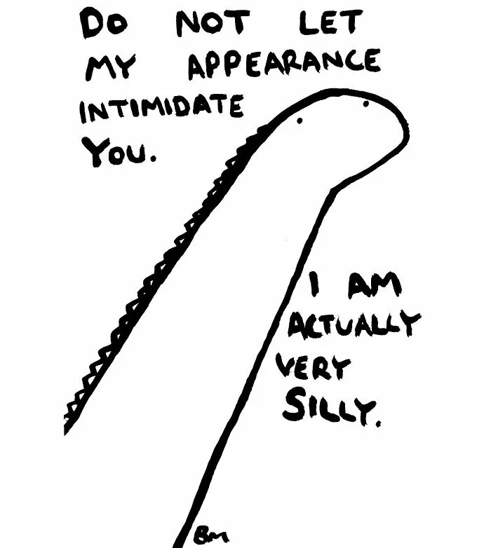 44 Hilariously Offbeat Animal Sketches By Billy Murphy