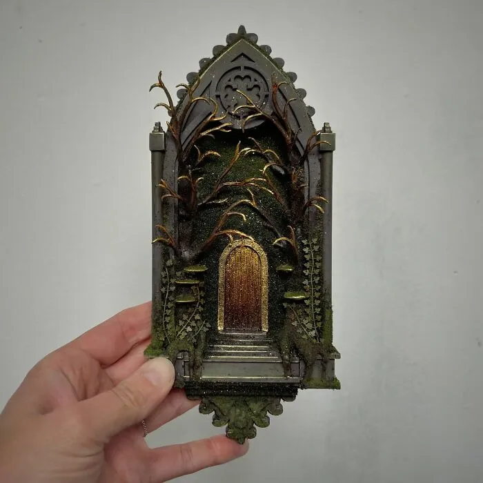 Artist Builds Fantastical Dioramas That Look Straight Out Of A Sci-Fi Fairytale (50 Photos)