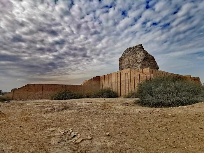 Dur-Kurigalzu (Ziggurat At Aqar Quf), Iraq, Built In The Early 14th Century Bc