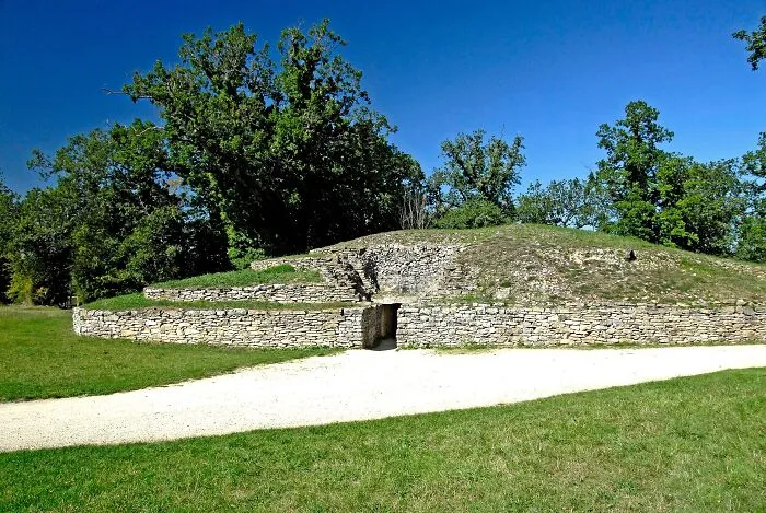 Tumulus Of Bougon, France, Dating From 4,700 B.c