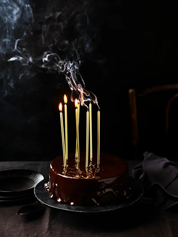 Tiptree Cake Award: Chocolate Birthday Cake By Steven Joyce, Food Stylist: Ellie Mulligan, Prop Stylist: Hannah Wilkinson, United Kingdom