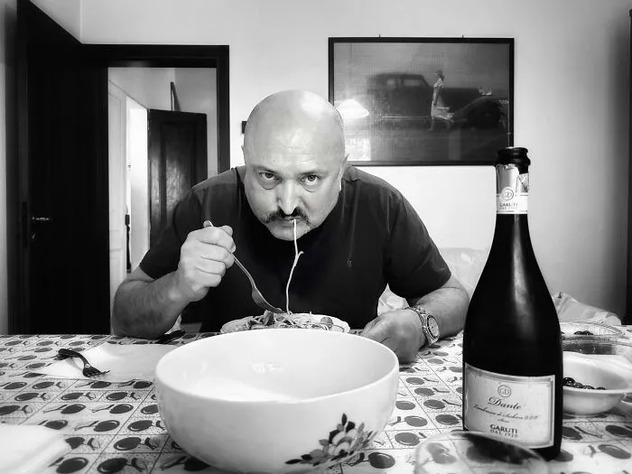 On The Phone: Last Spaghetti! By Pier Luigi Dodi, Italy