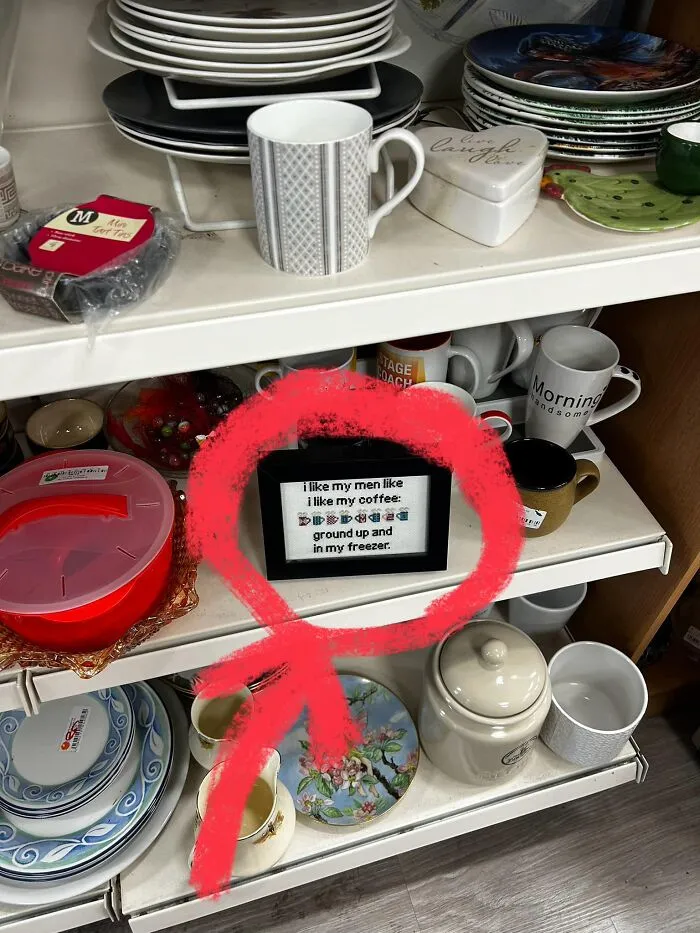 Saw This In A Charity Shop In Basingstoke Sue Ryder And I’m Not Sure What To Say