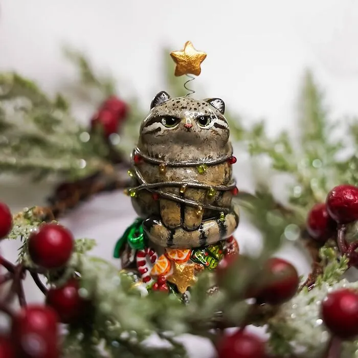 Artist Creates Adorable Animal Figurines, Here Are 48 Of Her Best Ones