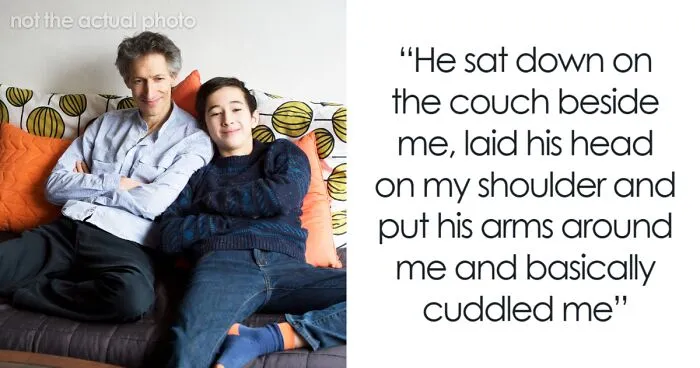Teen Son Seeks Silent Comfort From Dad, Father Embraces Closeness, Wife Sees Red Flags