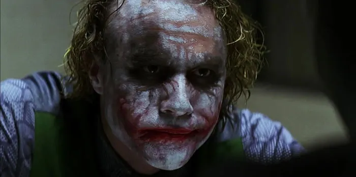 Heath Ledger In "The Dark Knight"