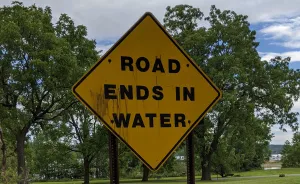 Just “Pond”ering Rain On The Roadways