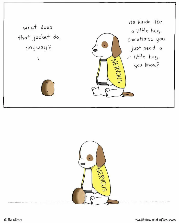 22 Funny Everyday Moments Of Talking Animals Illustrated By "The Simpsons" Animator Liz Climo (New Comics)