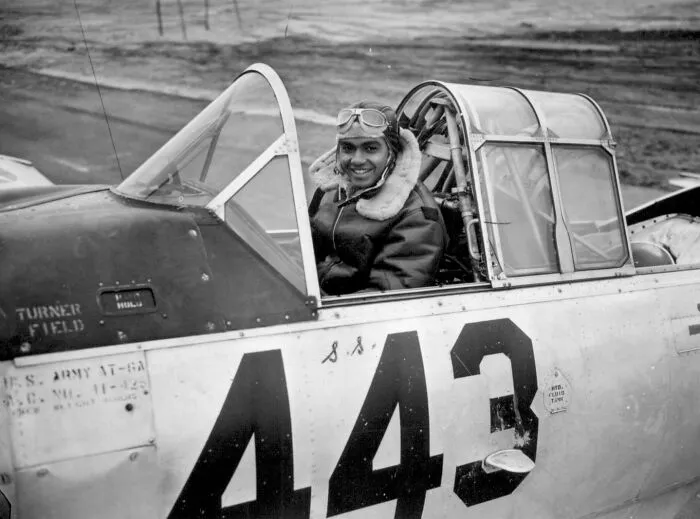 1st Lt. Lee Rayford...who Has Returned To The United States From Italy Where He Served With The 99th Fighter Squadron