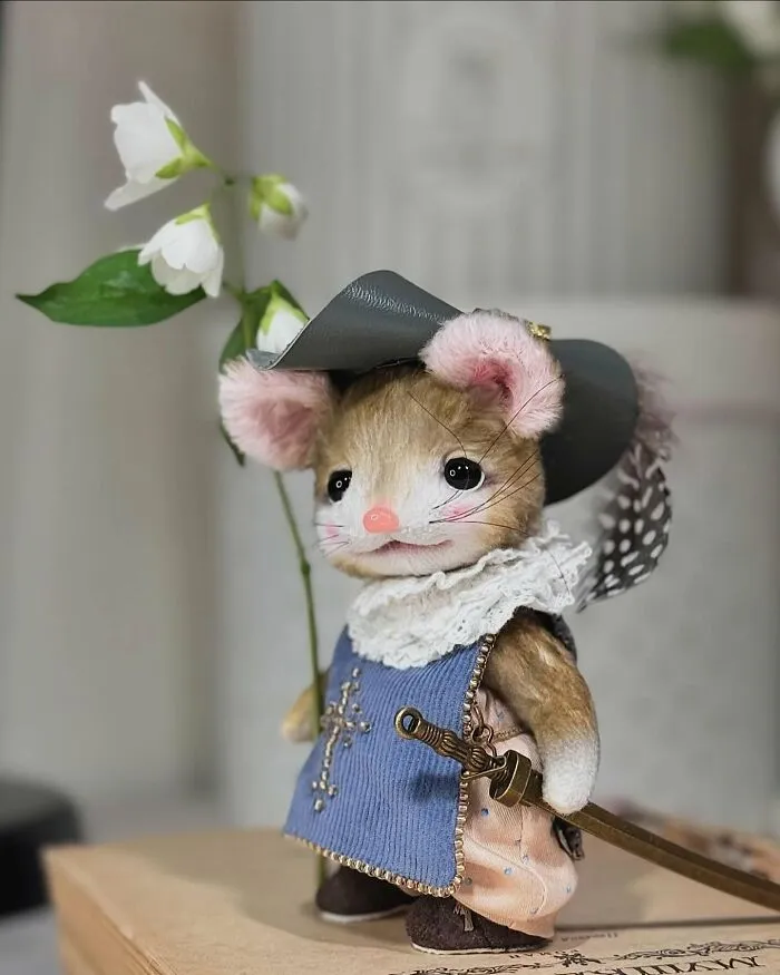 40 Cute Plush Toys Handmade By This Artist