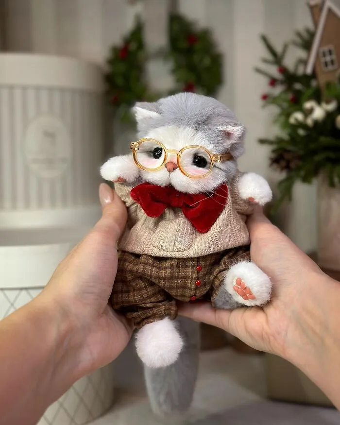40 Cute Plush Toys Handmade By This Artist