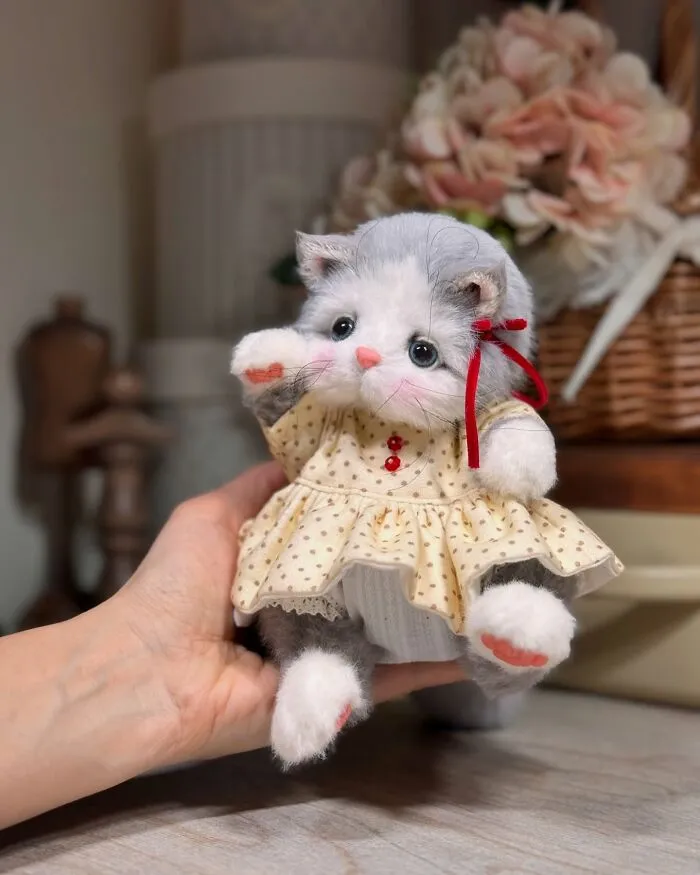 40 Cute Plush Toys Handmade By This Artist