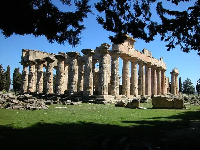 Temple Of Cyrene, Libya, Africa, C. 630 Bce