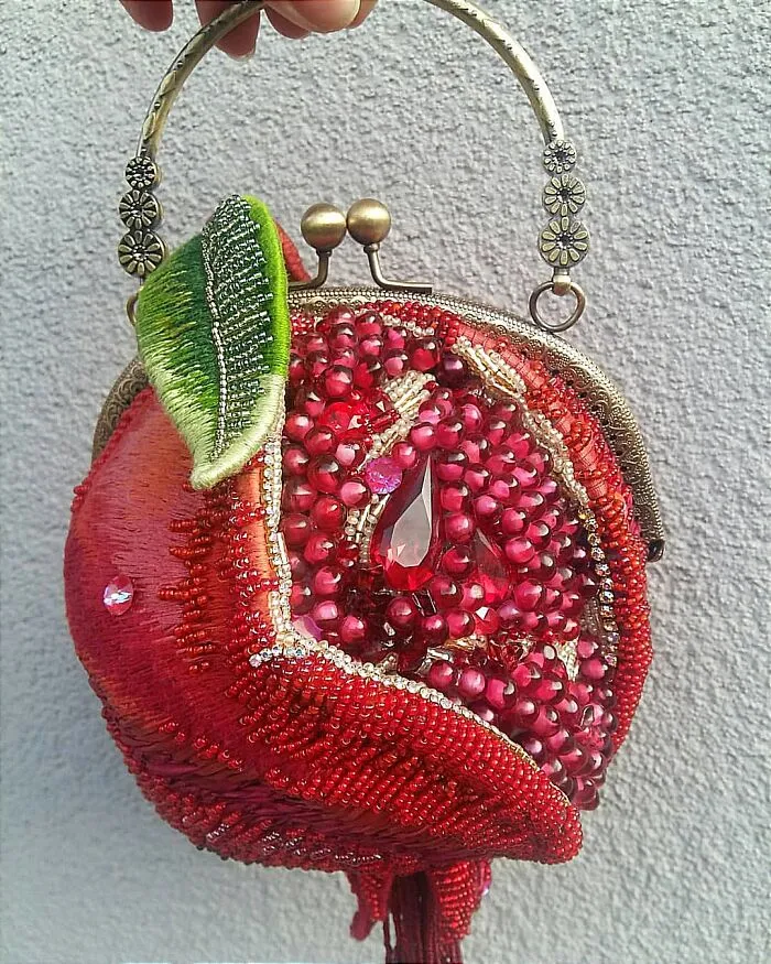 Hand-Embroidered Bag Alena Kova