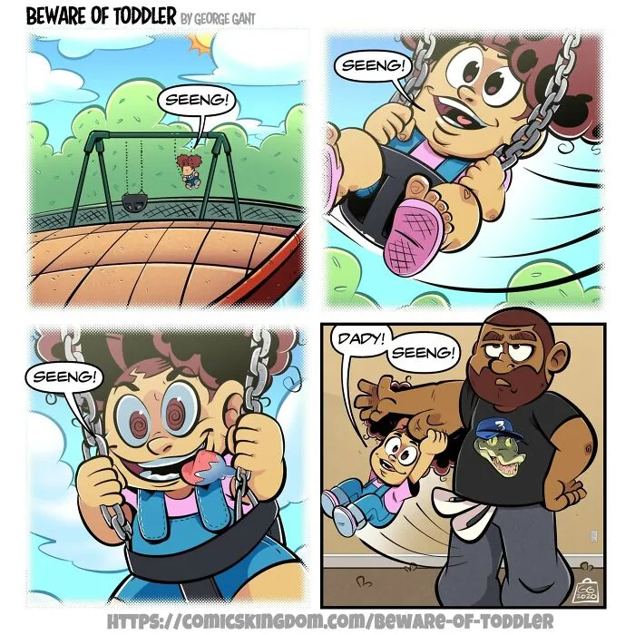 This Artist Shared 42 Comics Based On His Stay-At-Home Dad Adventures (New Pics)