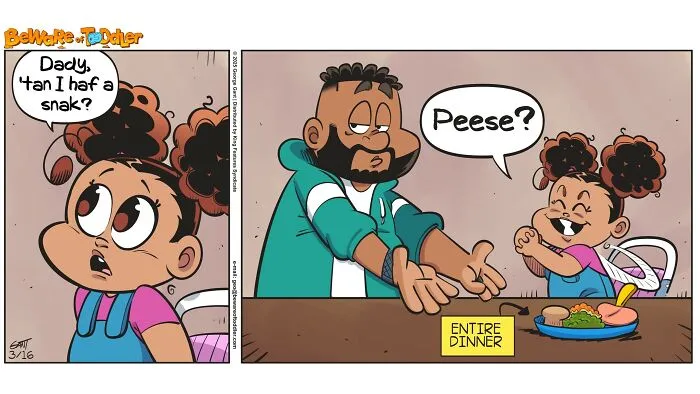 This Artist Shared 42 Comics Based On His Stay-At-Home Dad Adventures (New Pics)