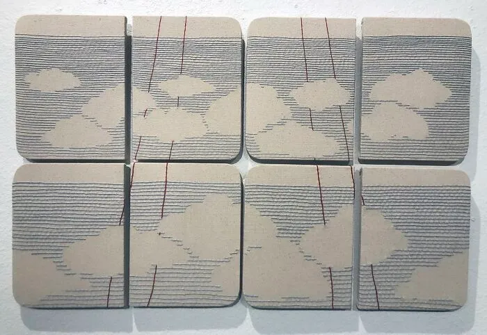 Stunning Embroidered Fabric Looks Just Like Books And Notebooks, By Candace Hicks (39 Pics)