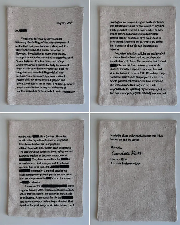 Stunning Embroidered Fabric Looks Just Like Books And Notebooks, By Candace Hicks (39 Pics)