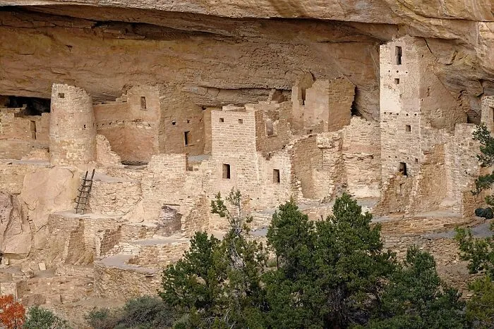 The Cliff Palace At Mesa Verde, U.S
