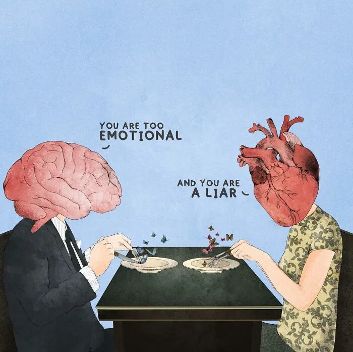 Heart vs. Brain