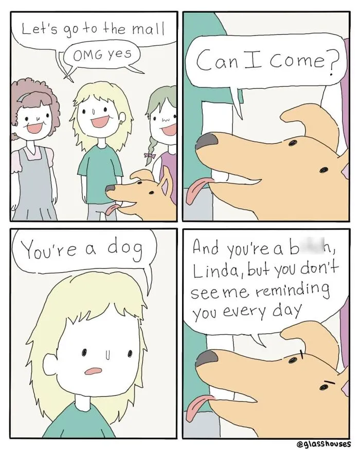 This Webcomic Artist Turns Dark Humor Into A Strikingly Unique Style (30 Pics)