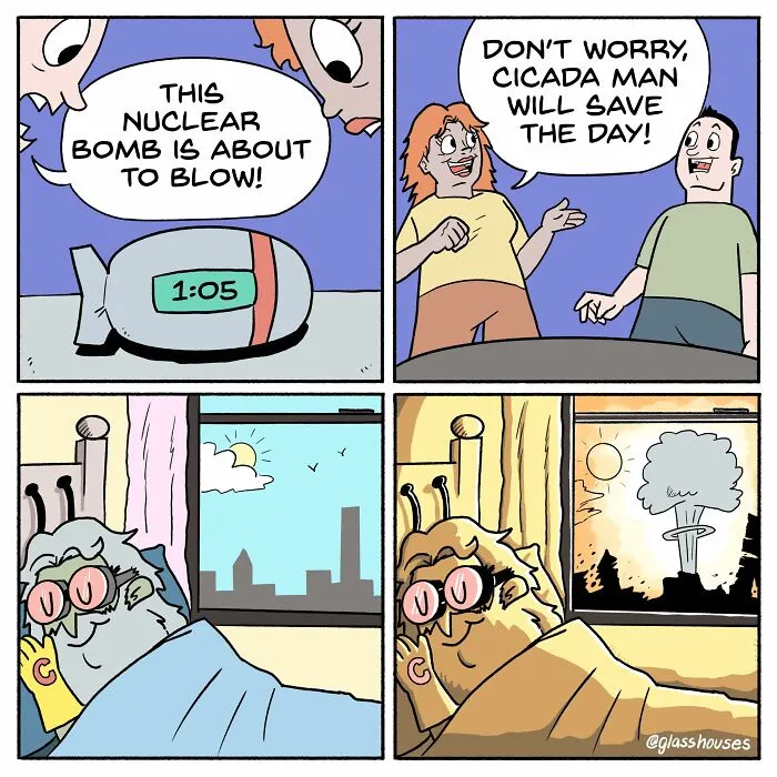 This Webcomic Artist Turns Dark Humor Into A Strikingly Unique Style (30 Pics)