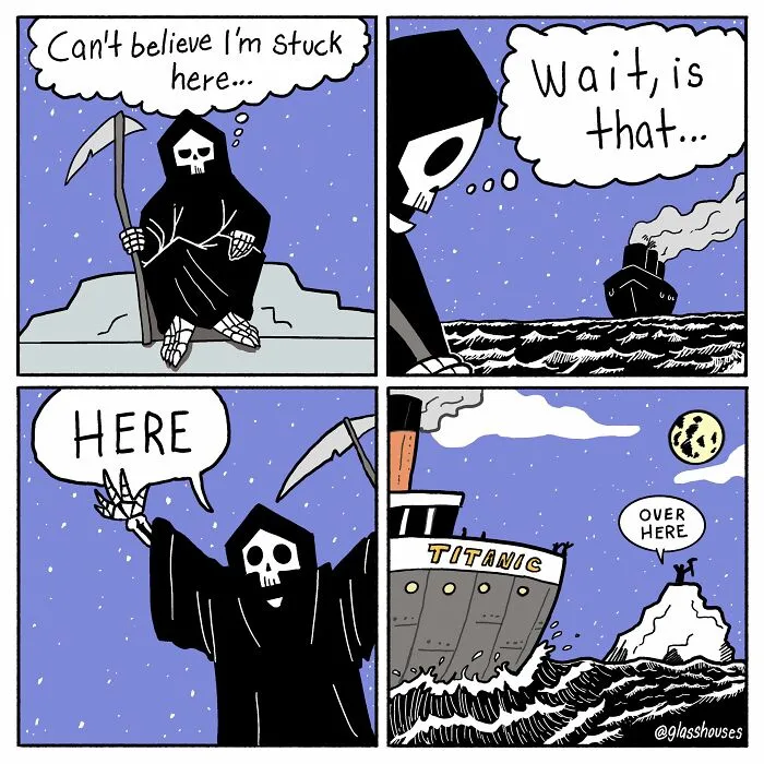This Webcomic Artist Turns Dark Humor Into A Strikingly Unique Style (30 Pics)