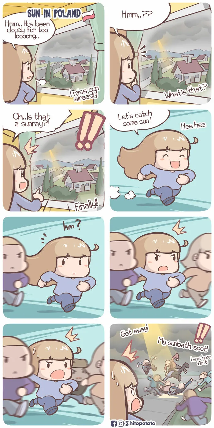 Cultural Confusion Never Looked So Cute: 26 HitoPotato Comics Featuring A Polish-Indonesian Couple (New Pics)