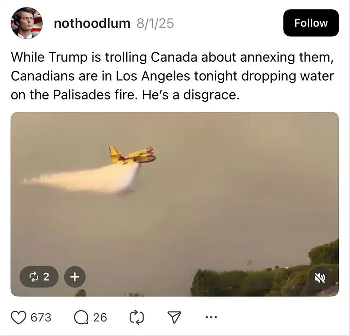 Canadians Helping While Trump Is Taunting