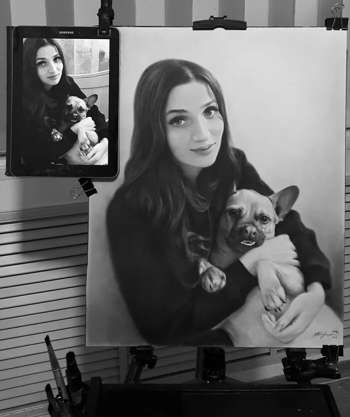 28+ Years Of Experience Shows In This Artist’s Portraits Of People He Drew (30 New Pics)