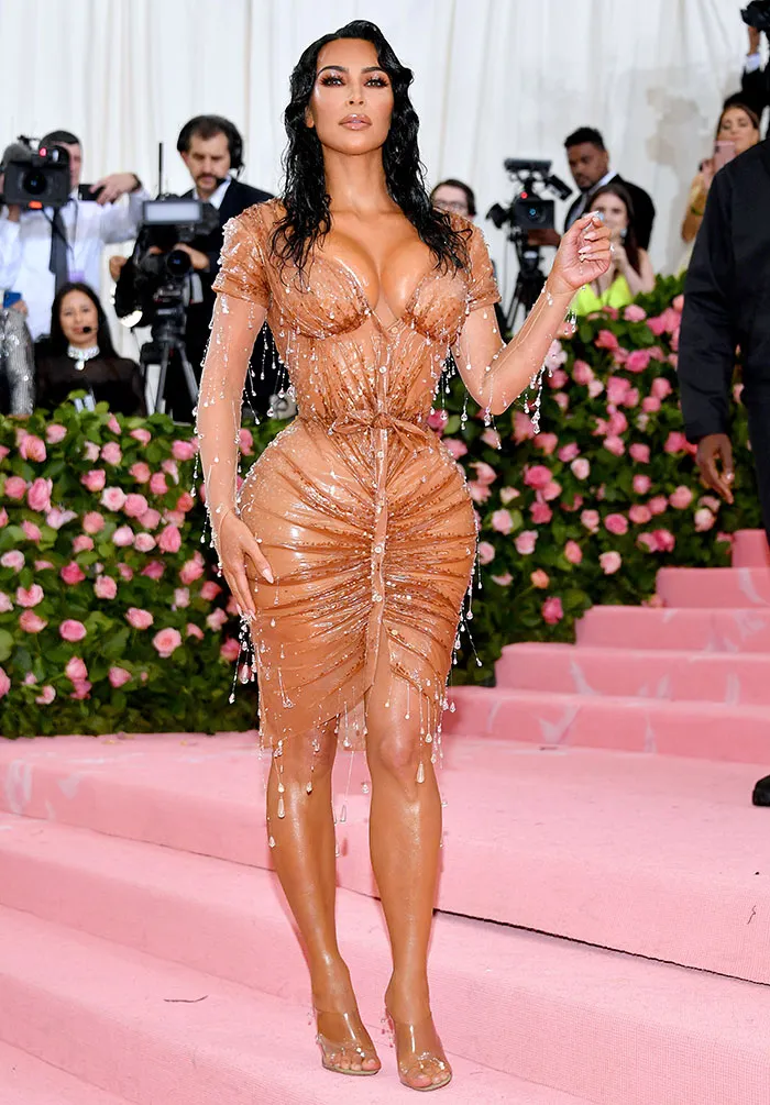 Kim Kardashian no podía ir al baño en la Gala Met de 2019