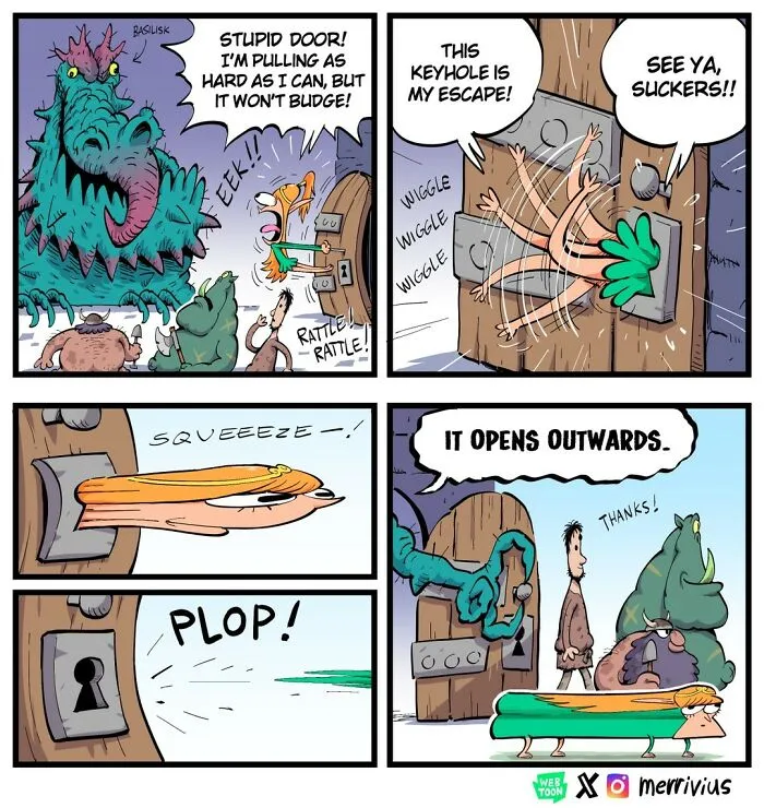 30 Funny Fantasy Comics By Merrivius Featuring An Elf Who Just Can’t Stand Humans, And More