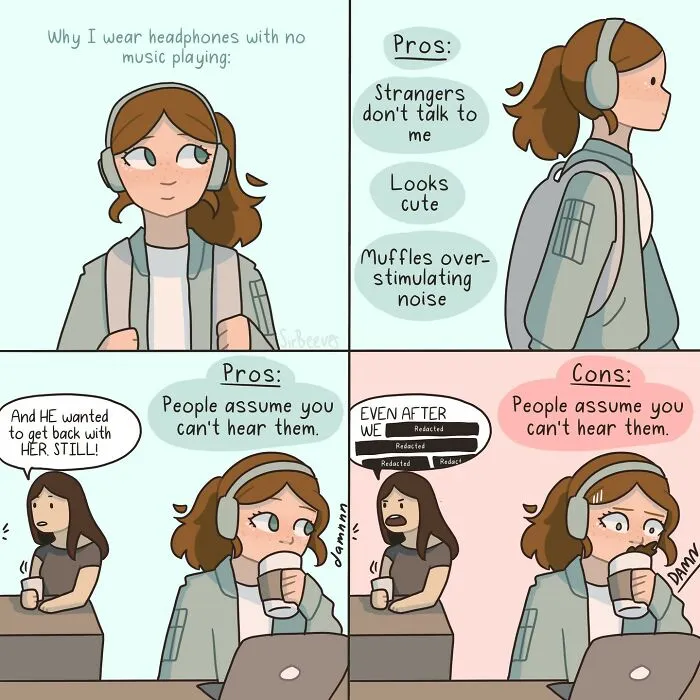 Sir Beeves Draws What It Feels Like To Grow Up In Her Honest Comics (42 Pics)