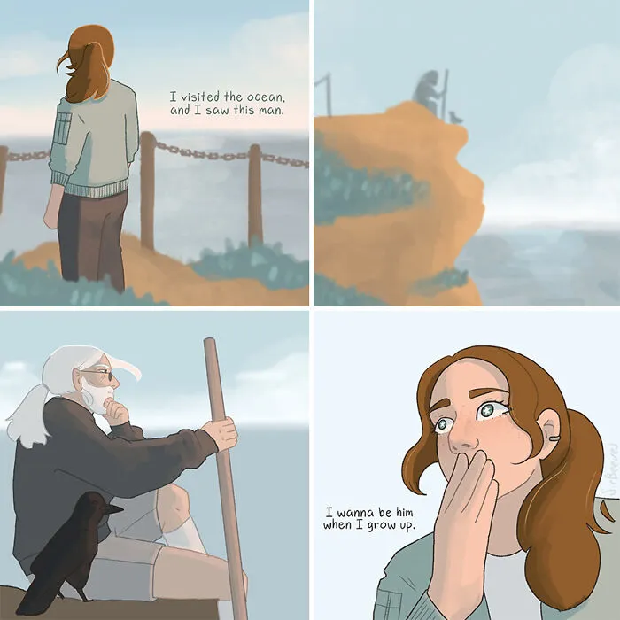 Sir Beeves Draws What It Feels Like To Grow Up In Her Honest Comics (42 Pics)