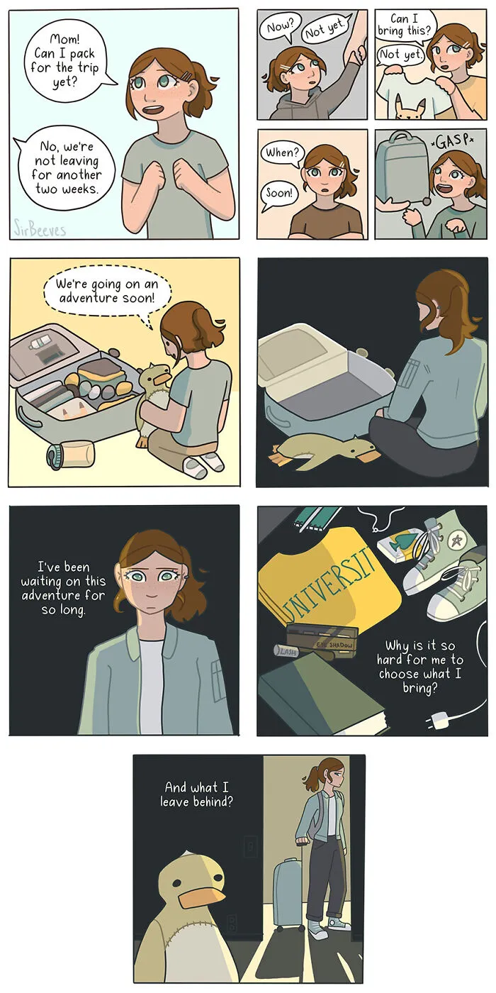Sir Beeves Draws What It Feels Like To Grow Up In Her Honest Comics (42 Pics)