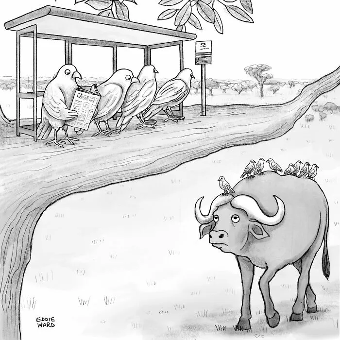 Artist Makes Relatable And Ridiculous Cartoons, And Here Are His 30 Best Works