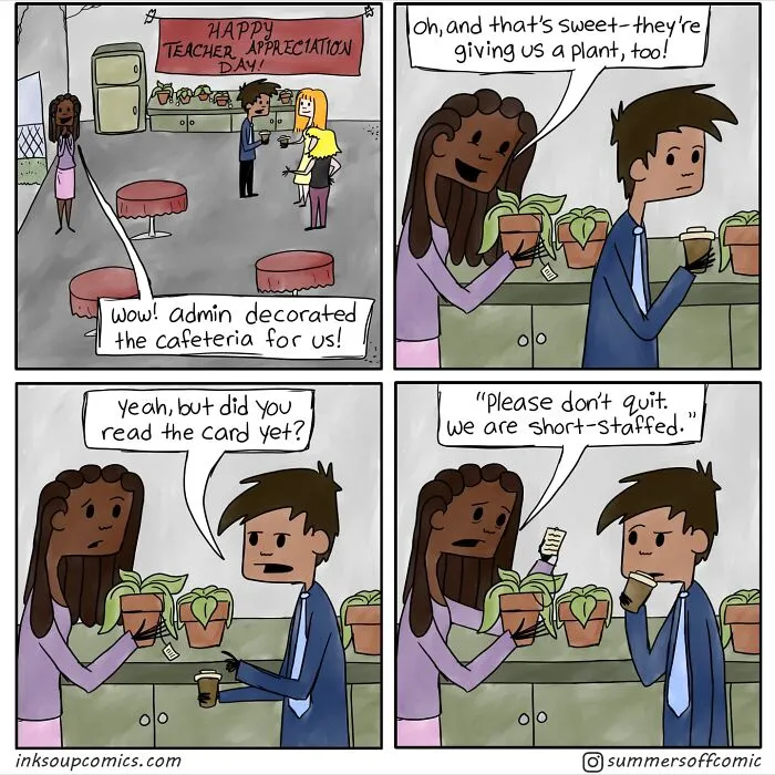 This Real-Life Teacher Perfectly Captured School Life With Humor In Her 31 New Comics