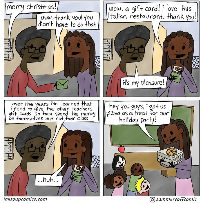 This Real-Life Teacher Perfectly Captured School Life With Humor In Her 31 New Comics