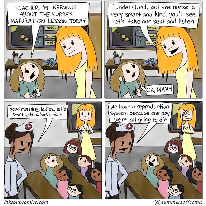 This Real-Life Teacher Perfectly Captured School Life With Humor In Her 31 New Comics