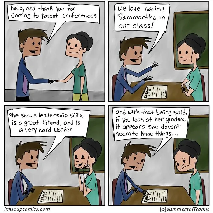 This Real-Life Teacher Perfectly Captured School Life With Humor In Her 31 New Comics