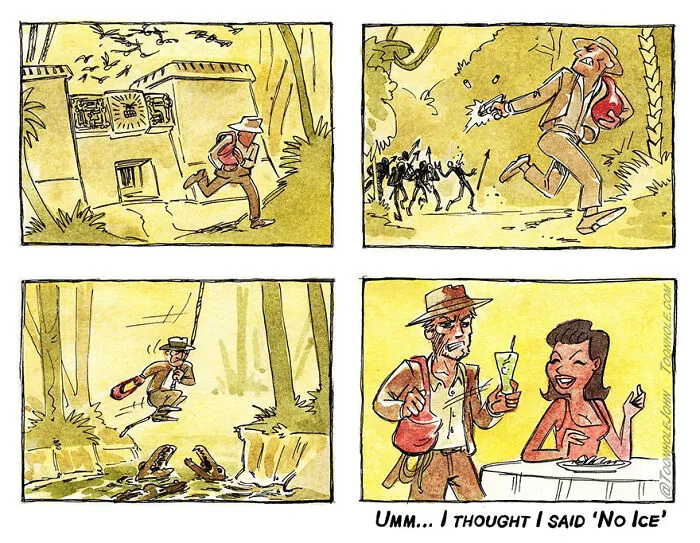 27 Cleverly Dark Comics By Comedic Genius Toonhole John (New Pics)